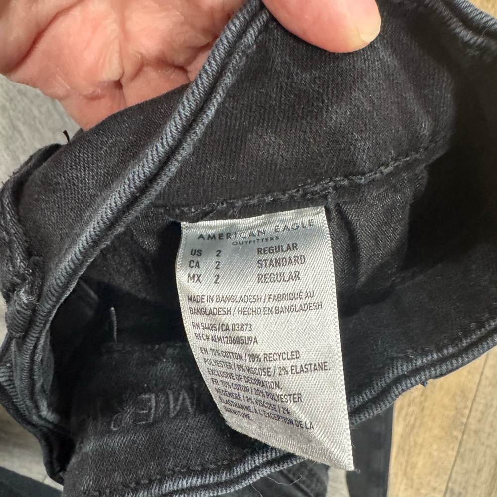 American Eagle Outfitters Men’s Slim Black Jeans